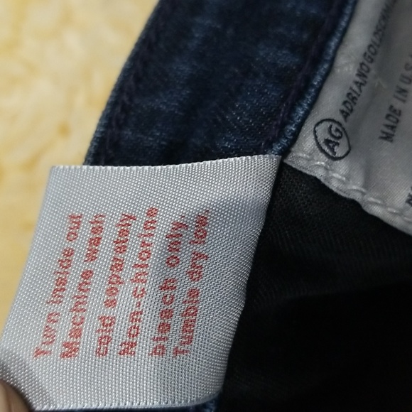 Adriano Goldschmied The Stevie Slim Straight Women's Blue Jeans Size 27 … - Picture 9 of 14